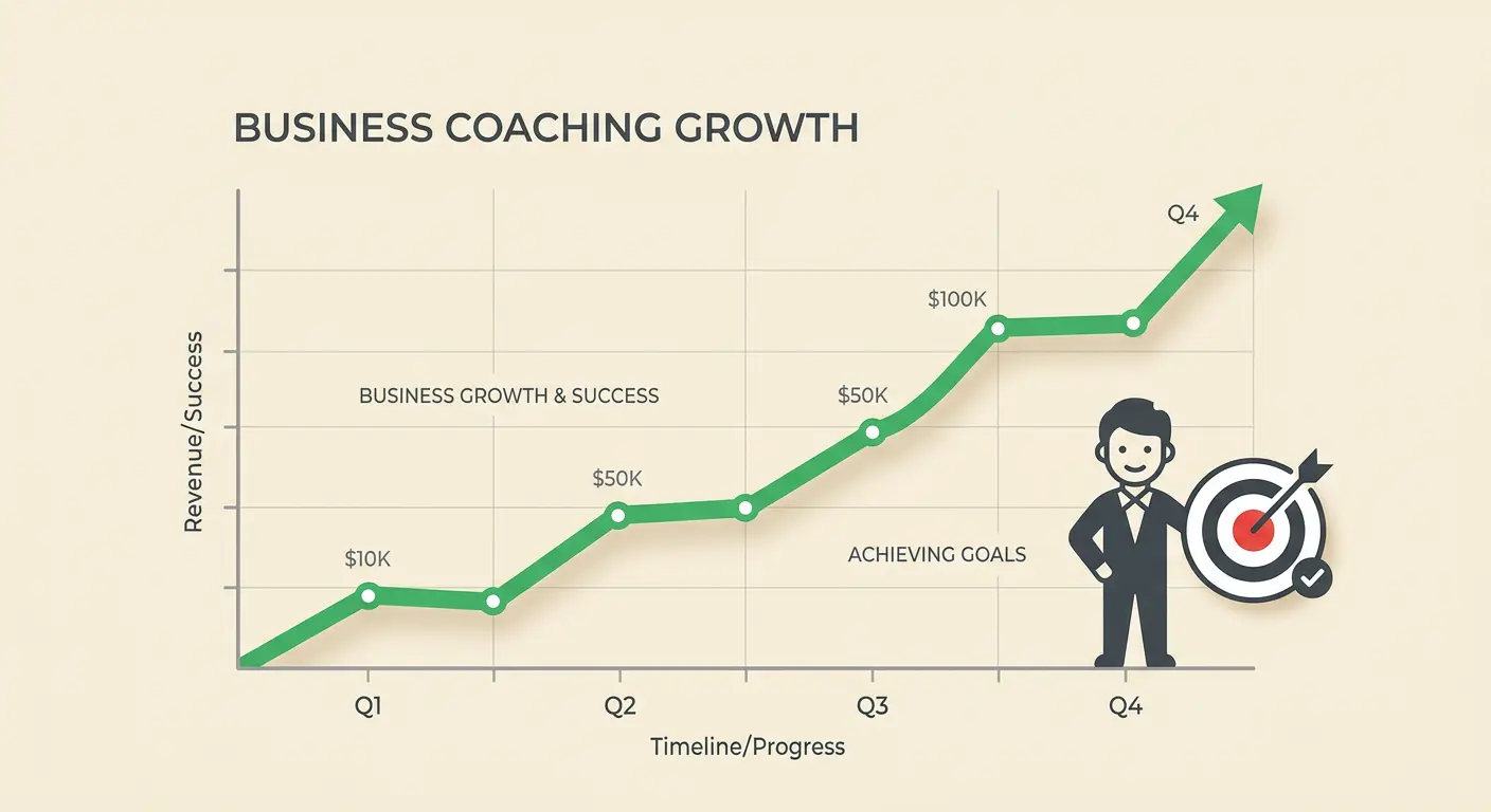 Graphique de croissance professionnelle
